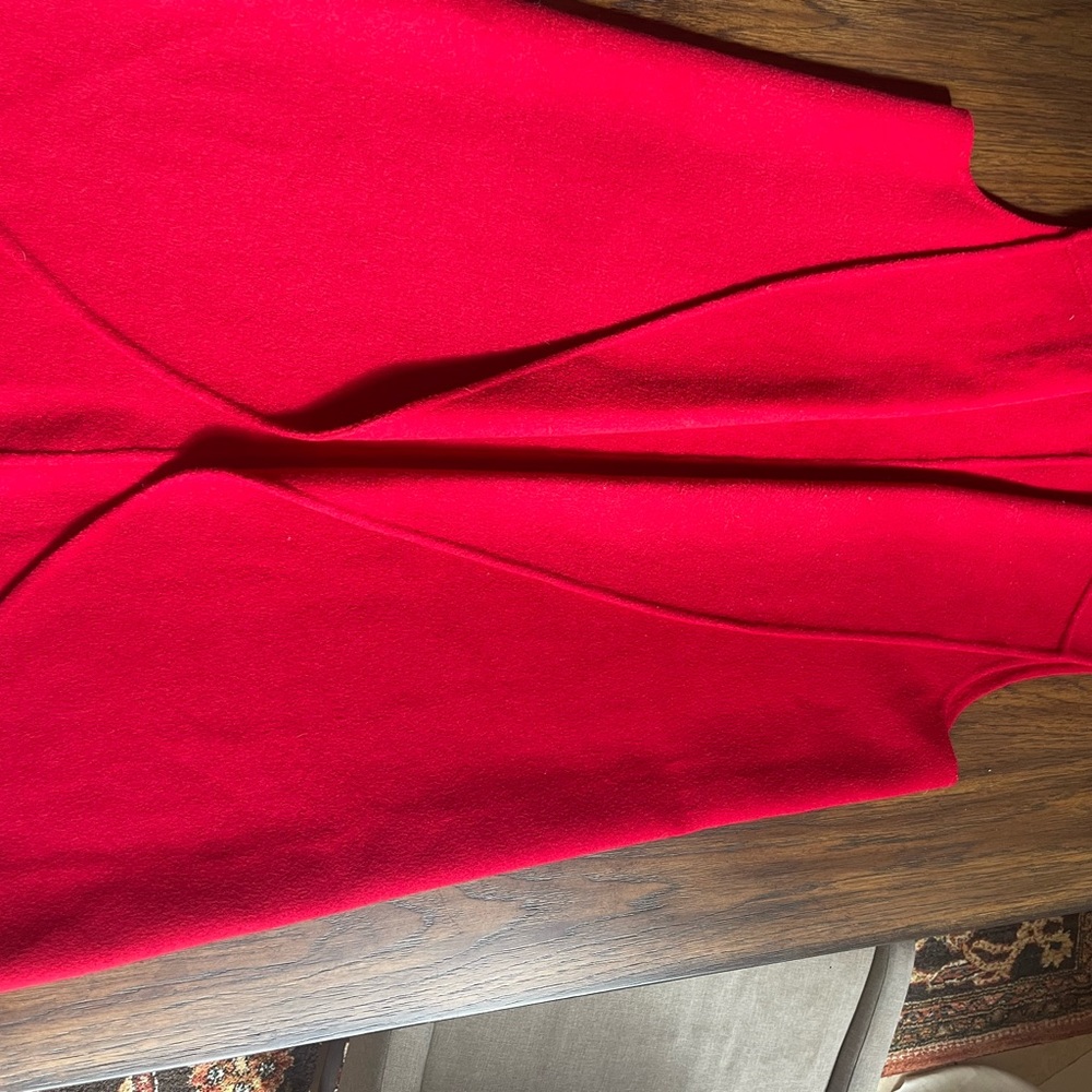 Talbots Wool Sweater Duster Vest Small